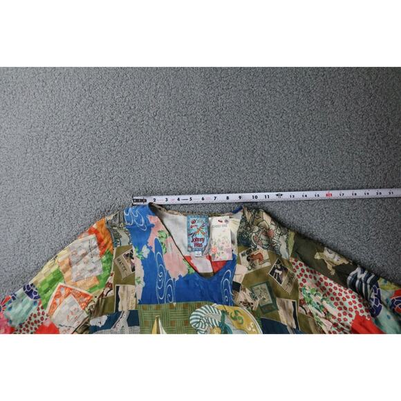 New Johnny Was Tunic Shirt Womens Small Multi Samantha Japanese Print - Picture 6 of 9